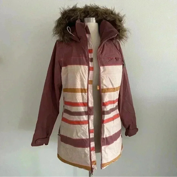 New Burton Lelah Jacket Parka Coat Jacket Sz XS - Picture 6 of 16